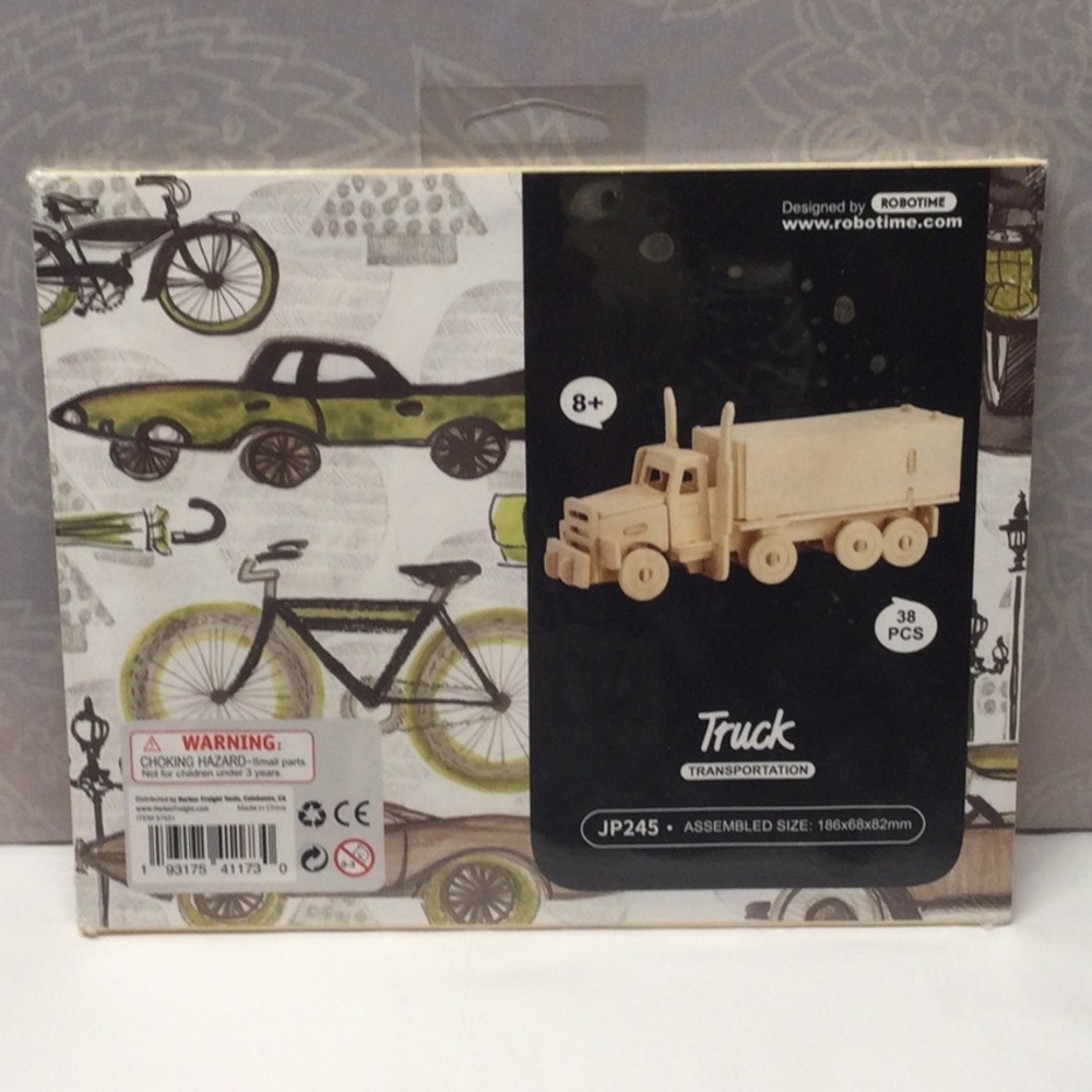 Robotime truck to assemble